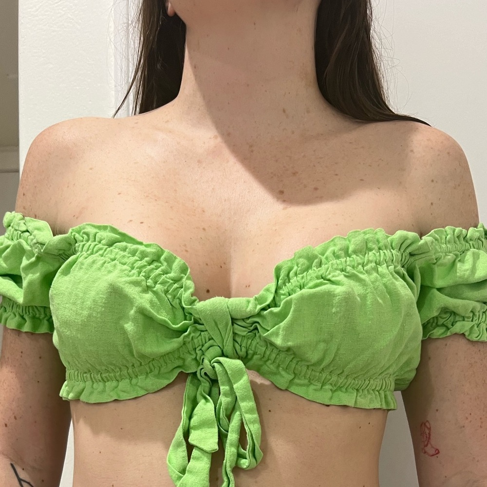Forever 21 - off shoulder crop top